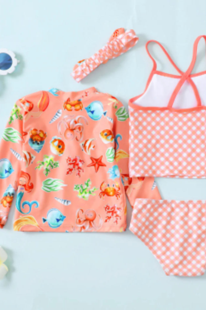 Kids' swimsuit set for girls