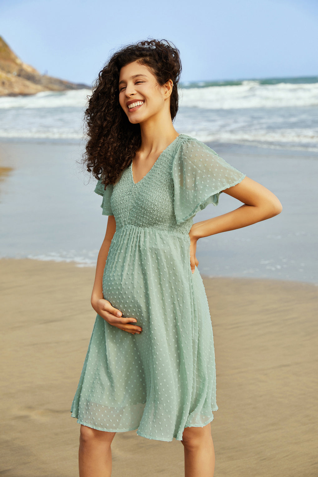 Women's Maternity New York Print Sweat Dress | Boohoo UK